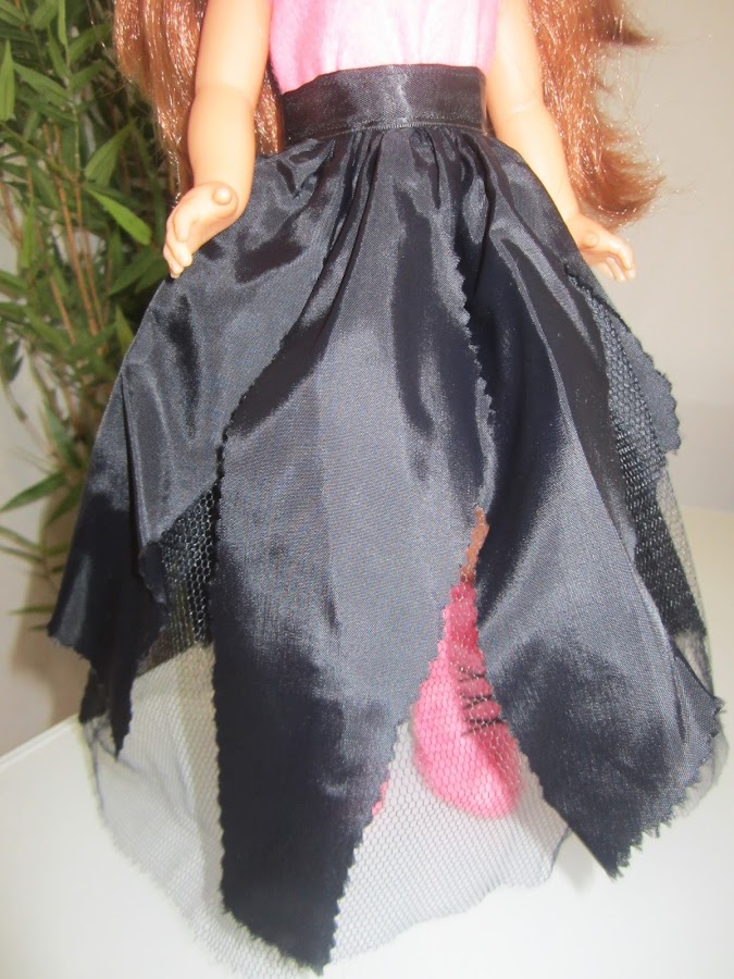 mis nancys, mis peques y yo, disfraz brujilla nancy sobrefalda vestido