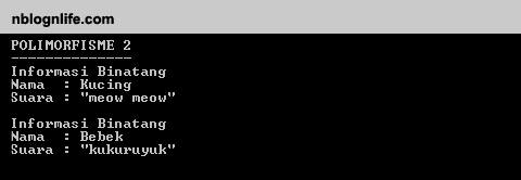Polimorfisme Pada C Nblognlife