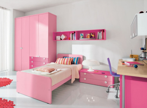 furniture minimalis kamar tidur anak perempuan - desain ...