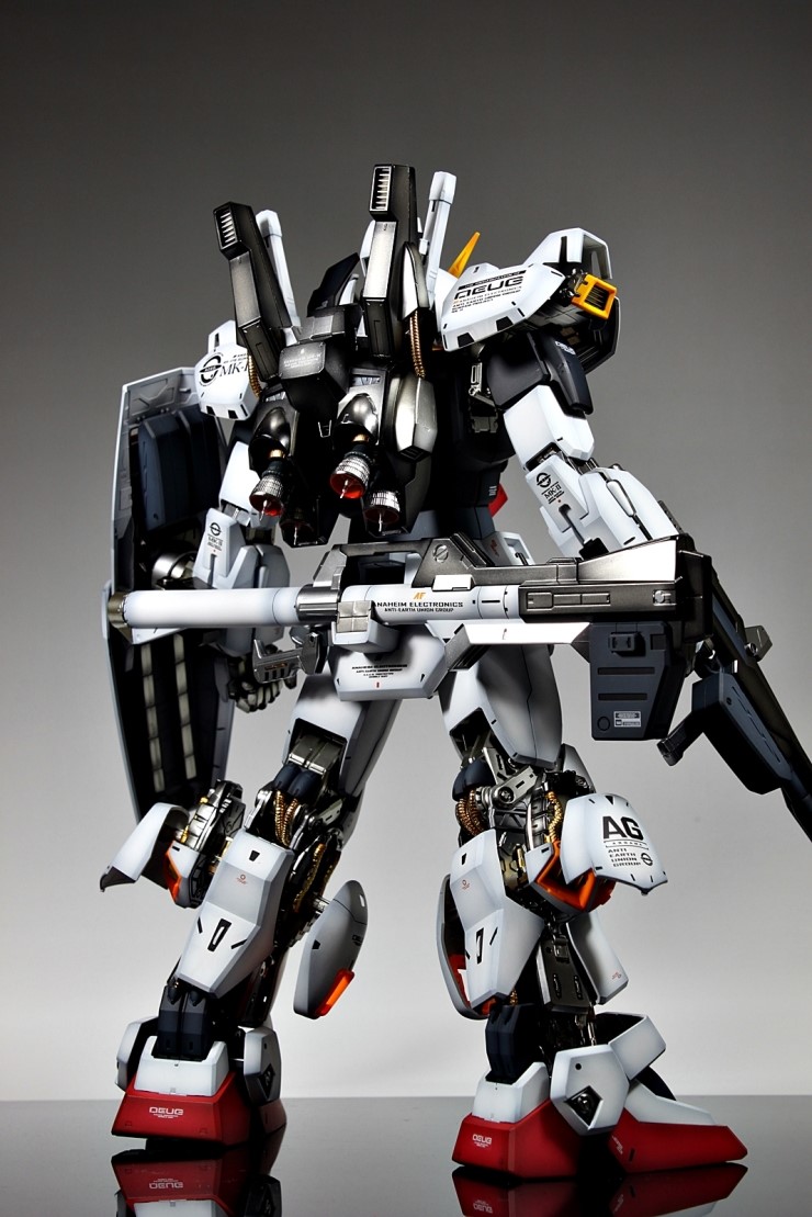 GUNDAM GUY: PG 1/60 RX-178 Gundam Mk-II - Painted Build
