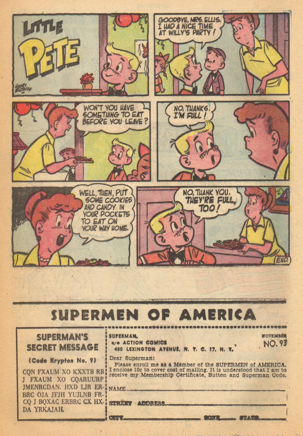 Read online Superman (1939) comic -  Issue #93 - 28