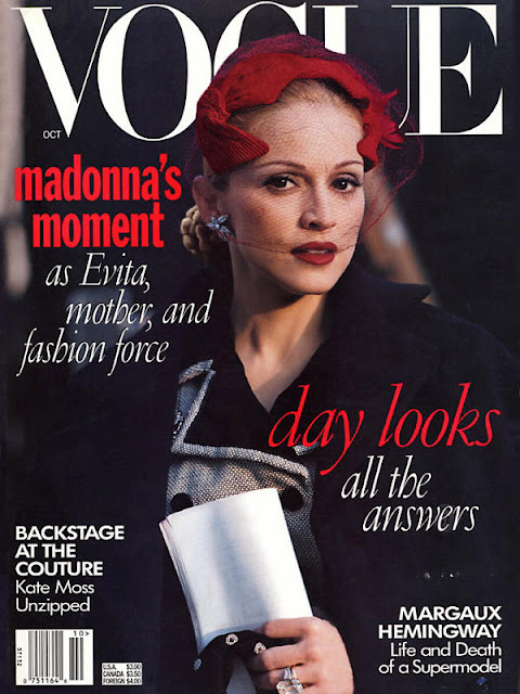Pud Whacker S Madonna Scrapbook In The Closet With Madonna American Vogue October 1996