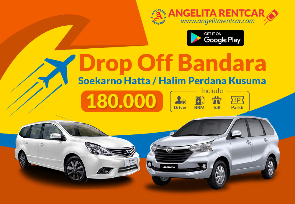Harga sewa mobil drop off bandara mulai dari 180K Cek disini Rental