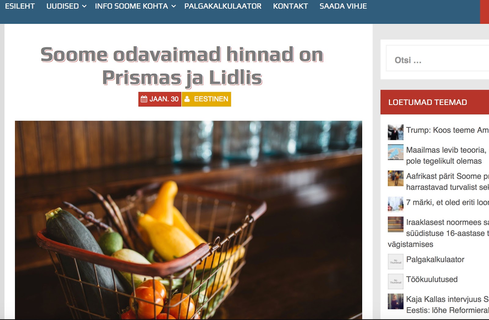 palgakalkulaator