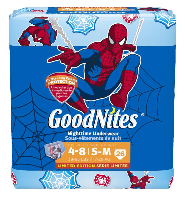 Bedwetting Information for Canadians Goodnites