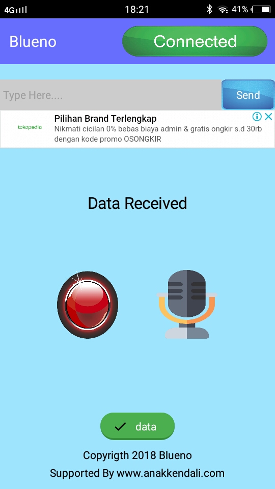 Program Arduino Bluetooth Hc 05 Dan Aplikasi Android