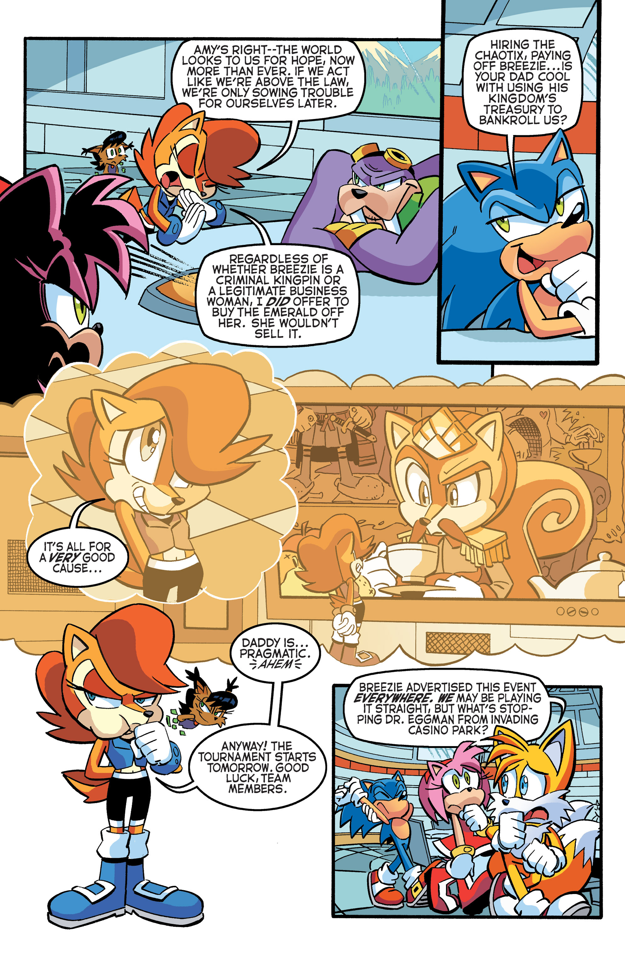 Read online Sonic The Hedgehog comic -  Issue #268 - 8