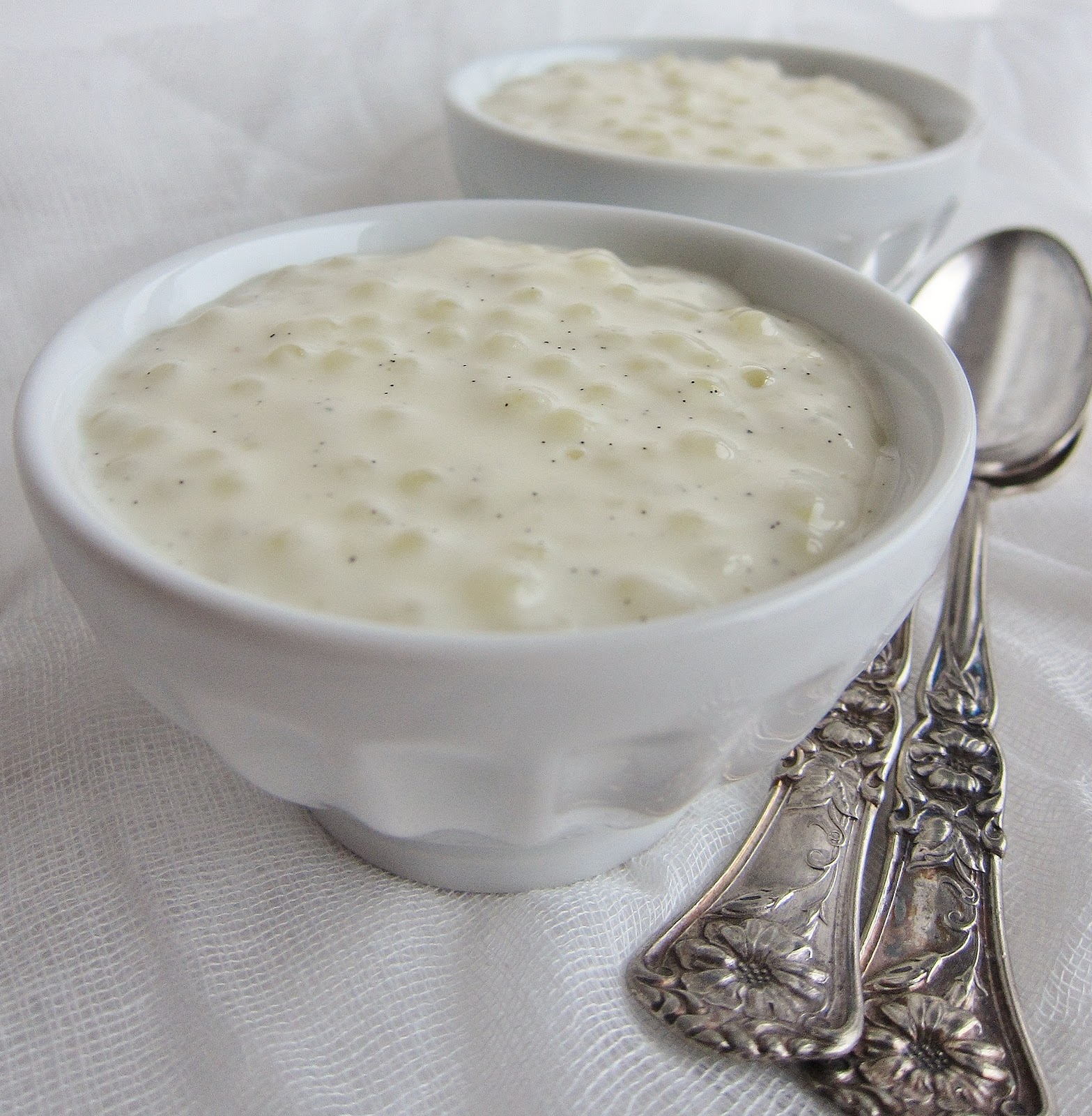 Pudding au tapioca à la vanille