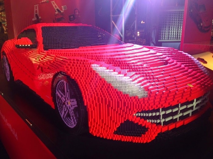 New Shell V-Power LEGO Ferrari Collection Exhibition