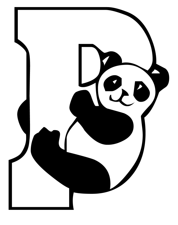 panda coloring pages small - photo #19