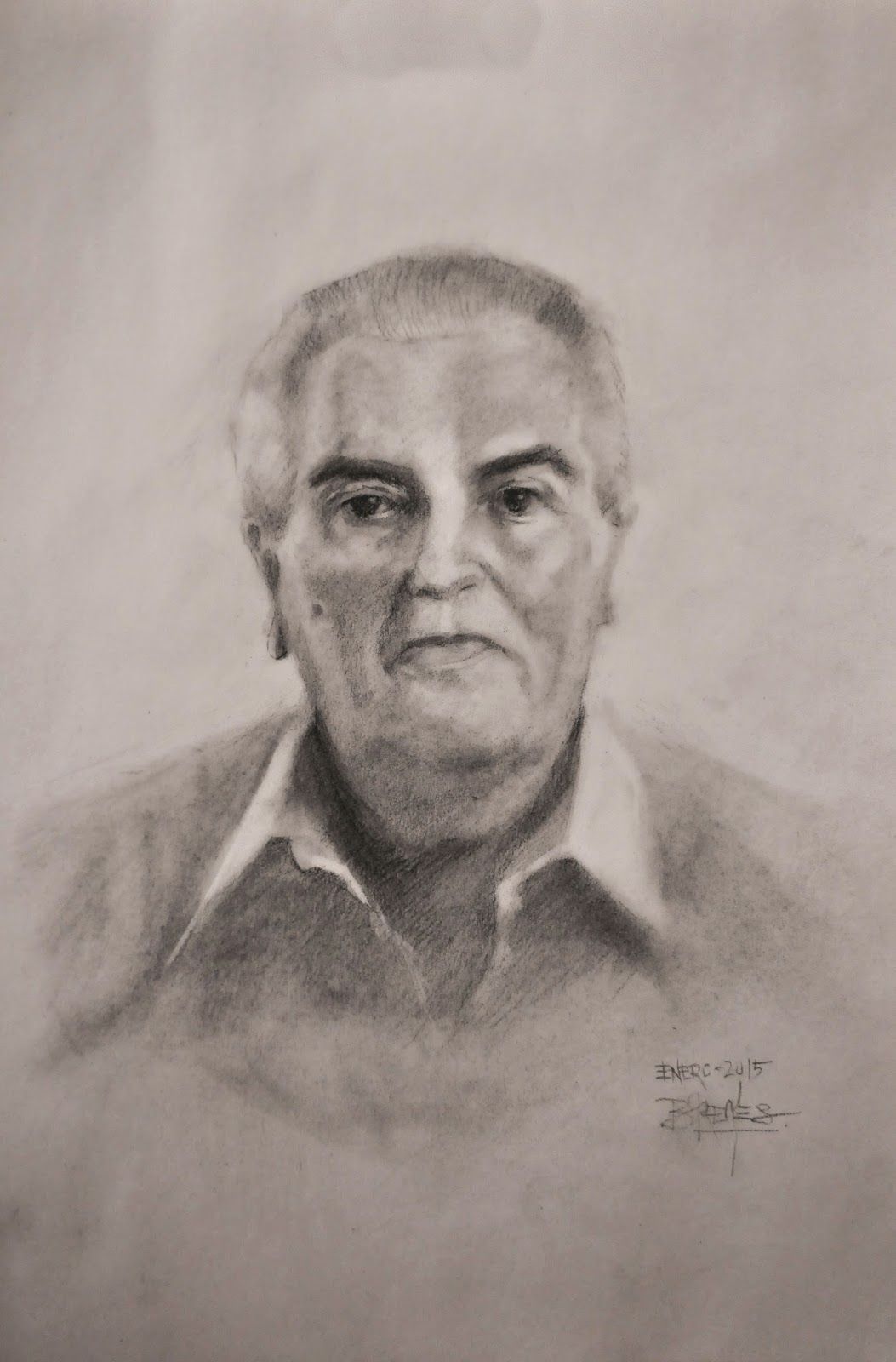 Francisco García Brenes Original oil paintings Retrato de Alfredo