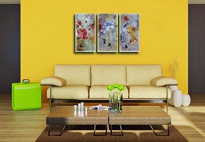 Living room wall art Ideas: 20 Posters and paintings
