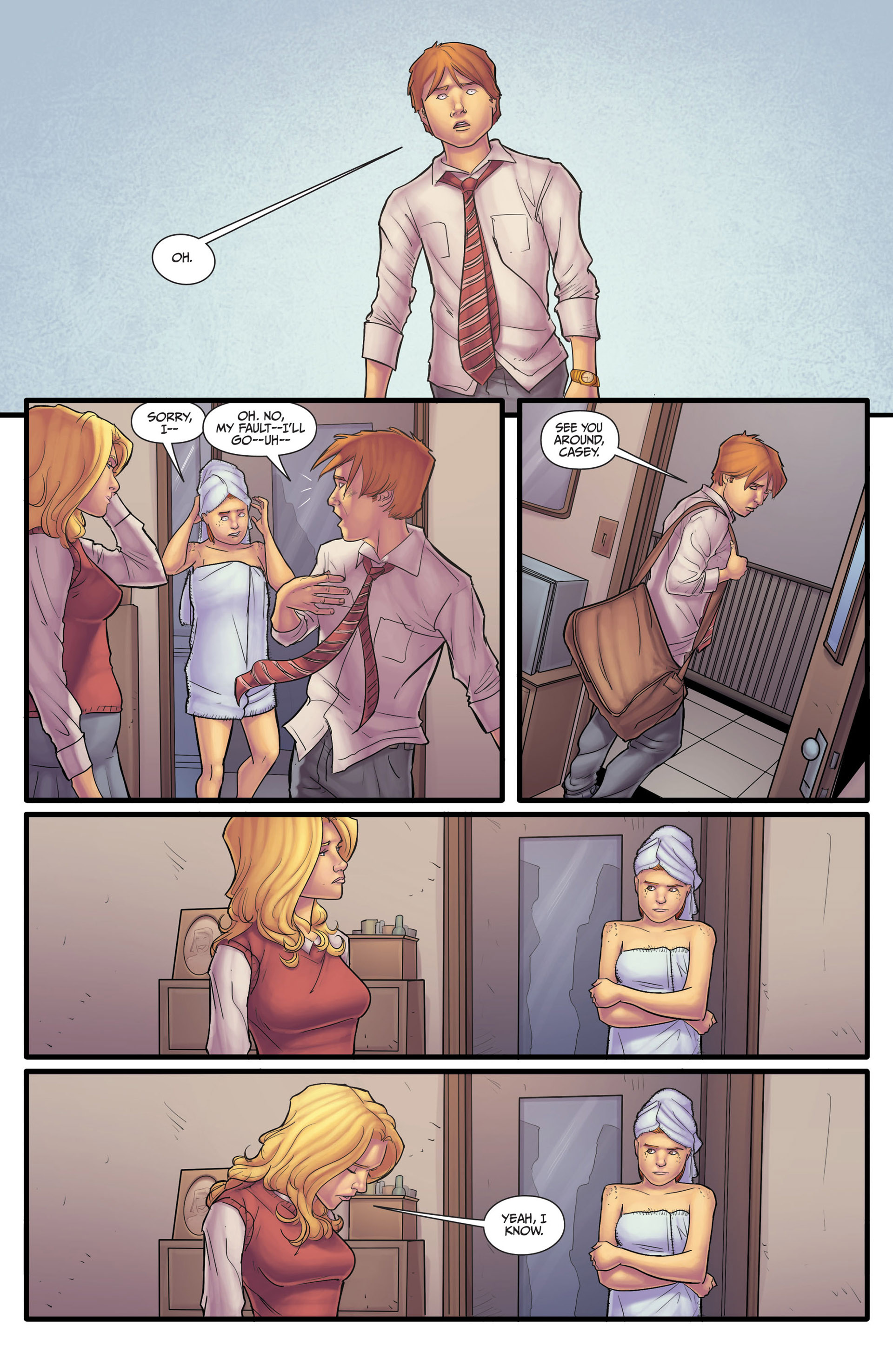 Read online Morning Glories comic -  Issue #10 - 18