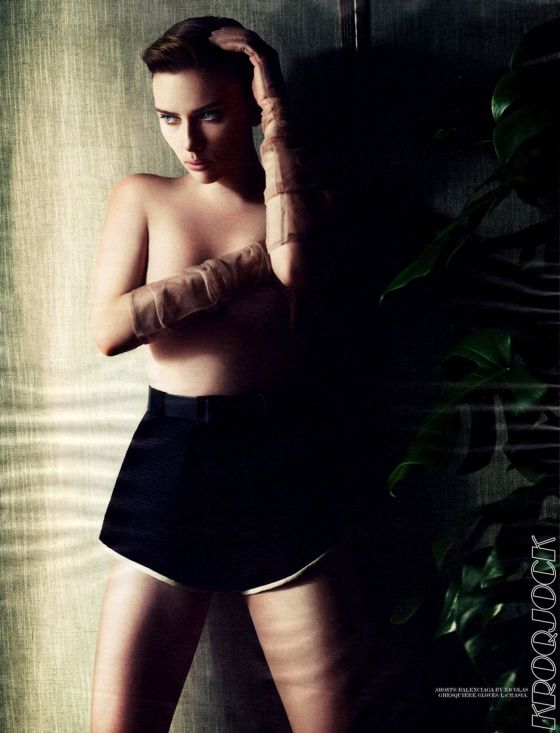 Scarlett Johansson by Solve Sundsbo for Interview Magazine December 2011 cabelo curto
