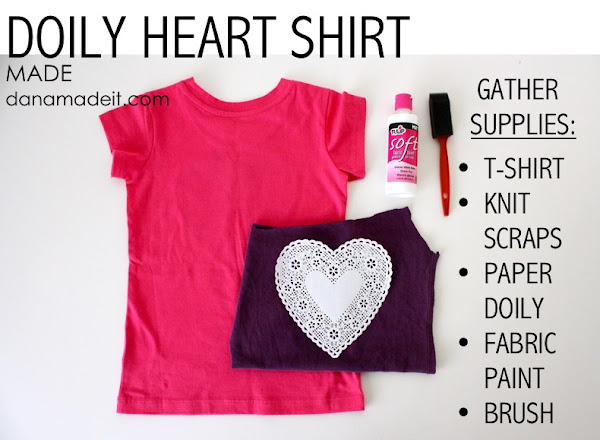 Doily Heart Shirt – MADE EVERYDAY