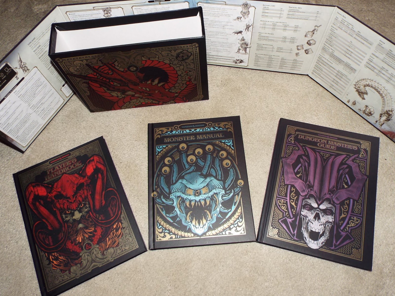 5E D/&D 5TH EDITION CORE RULES SET SPECIAL COLLECTORS EDITION ALTERNATE COVERS