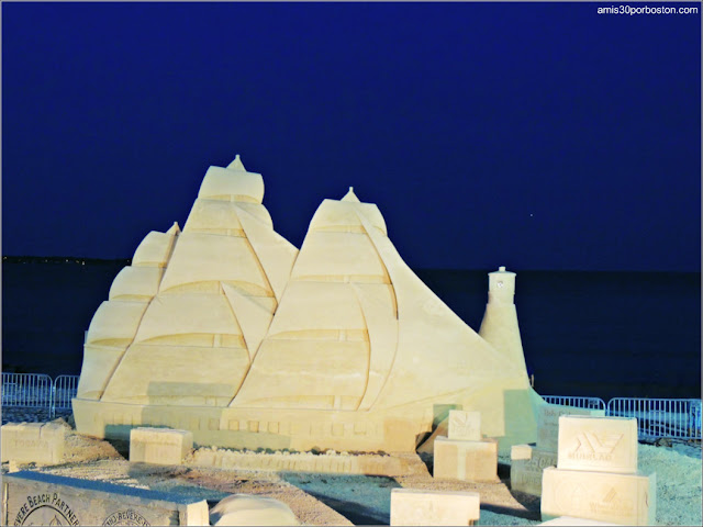 Festival Internacional de Esculturas de Arena de Revere Beach 2017: USS Constitution Festival Internacional de Esculturas de Arena de Revere Beach 2017: USS Constitution
