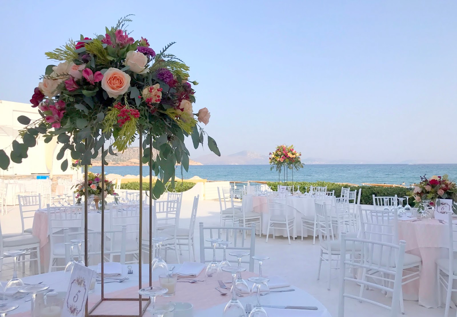 WEDDING FLOWERS GREECE WEDDING IN GREECE