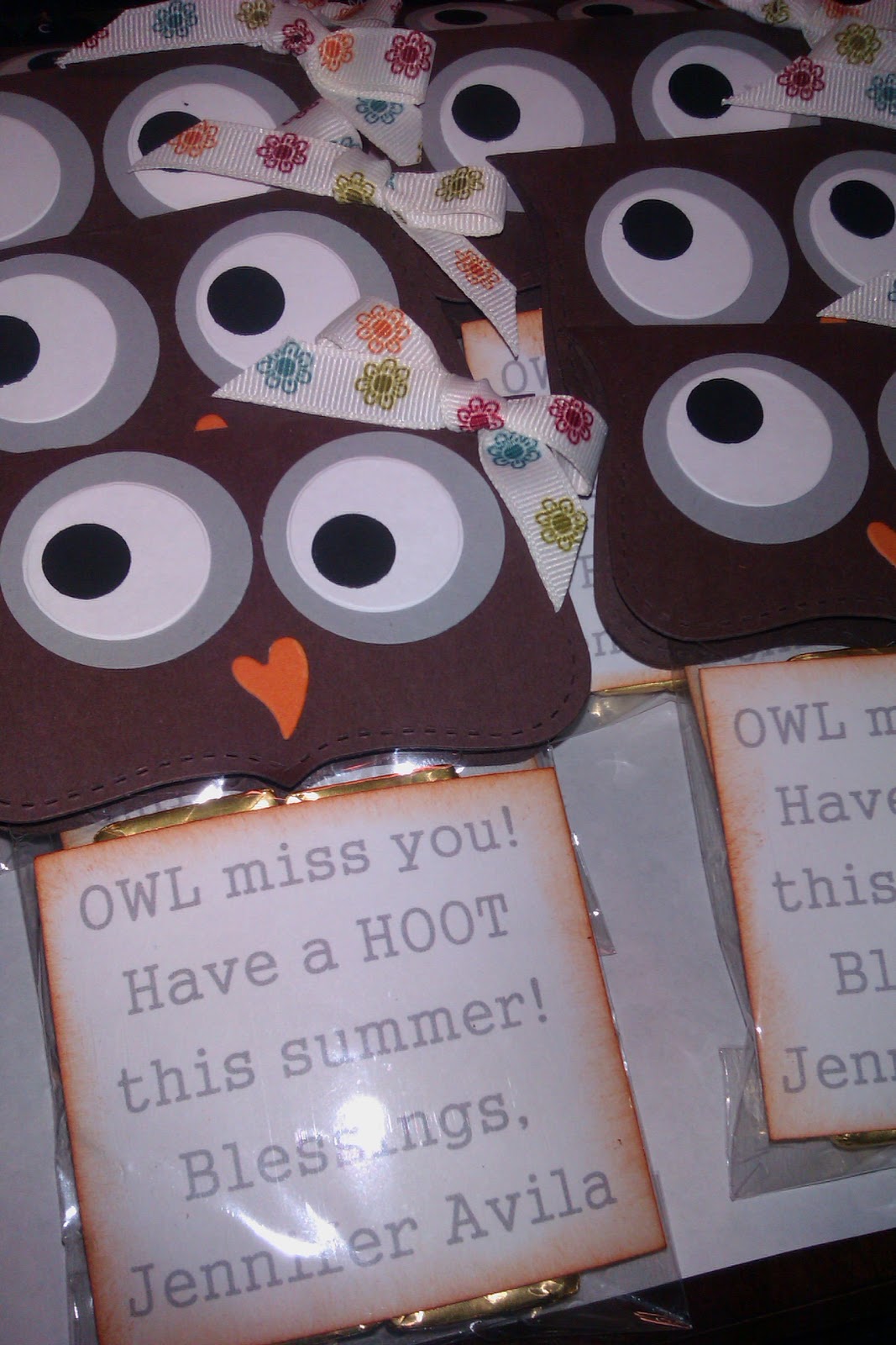 Jen's Happy Spot: Owl Miss You
