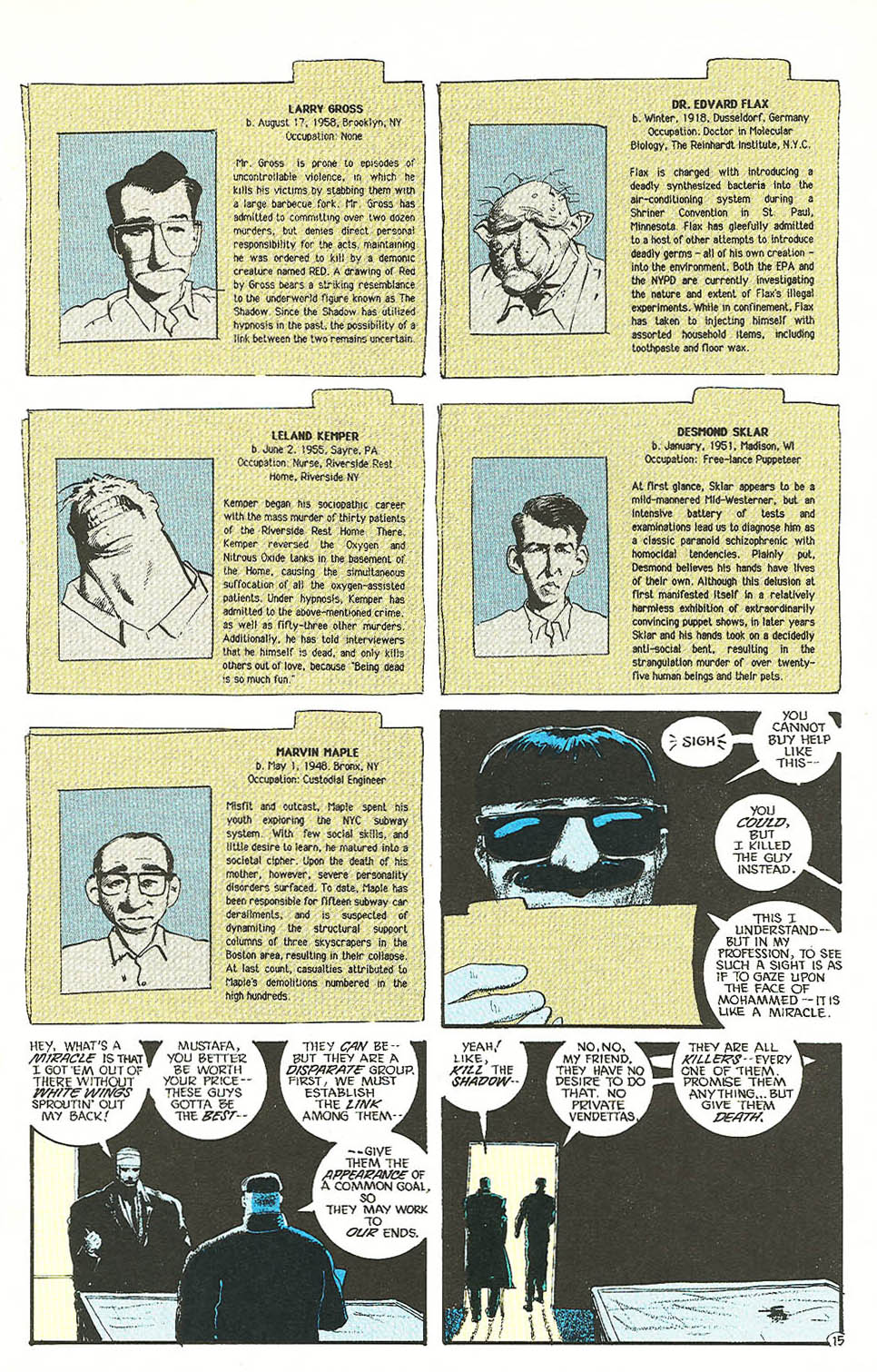 Read online The Shadow (1987) comic -  Issue #11 - 17