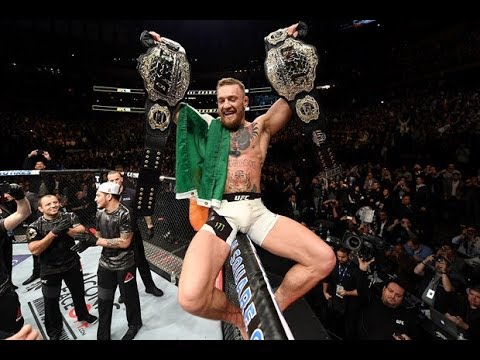 Conor McGregor McGregor Takeover Vertical Green-Orange 2 Tank Top
