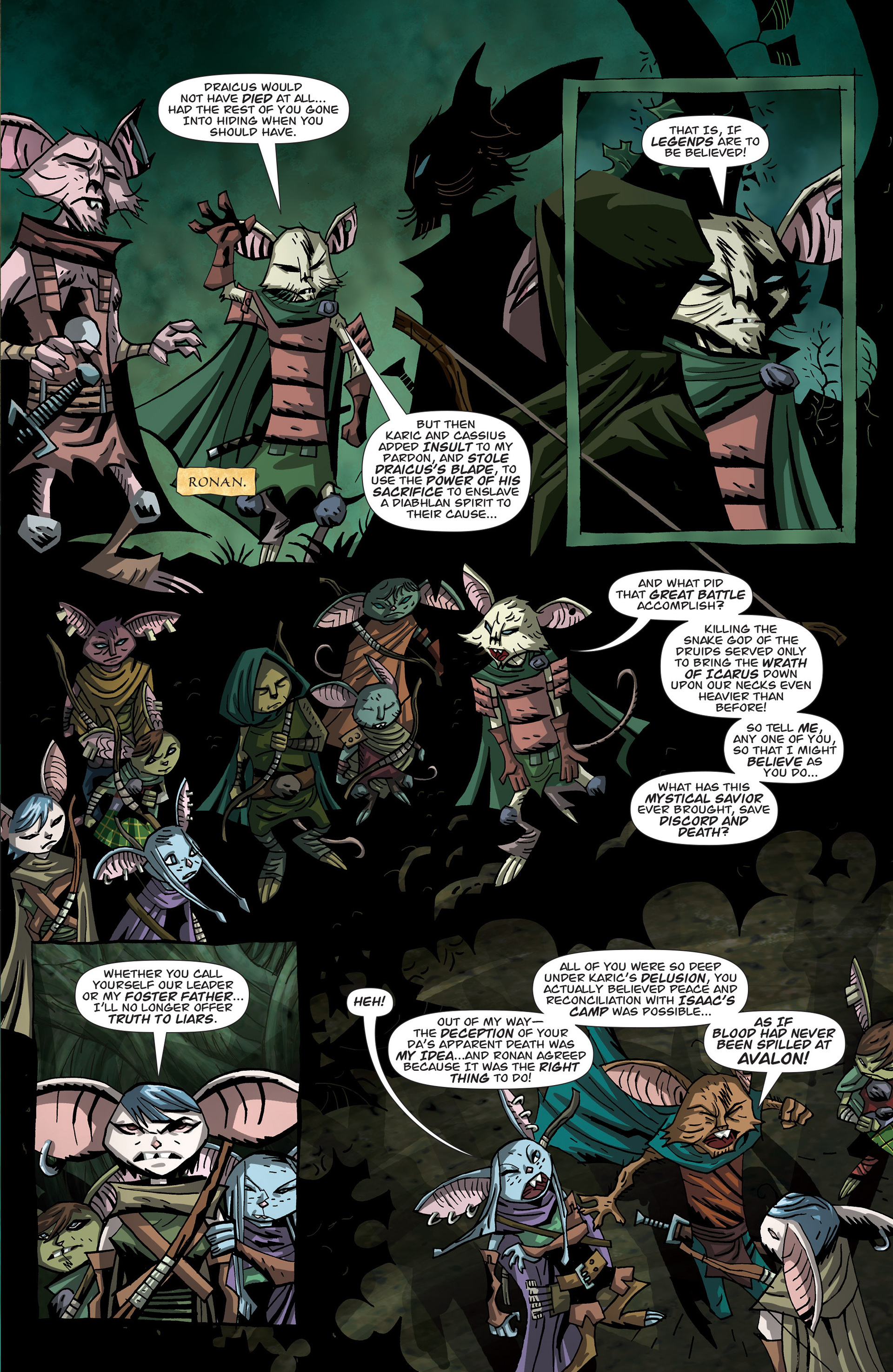 Read online The Mice Templar Volume 4: Legend comic -  Issue #9 - 12
