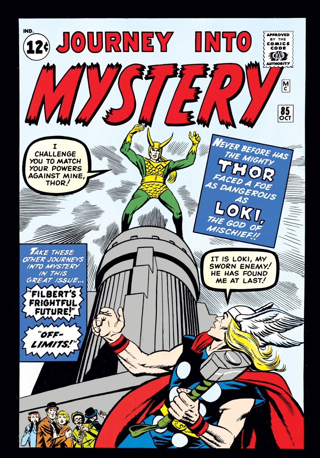 Read online Journey Into Mystery (1952) comic -  Issue #85 - 1