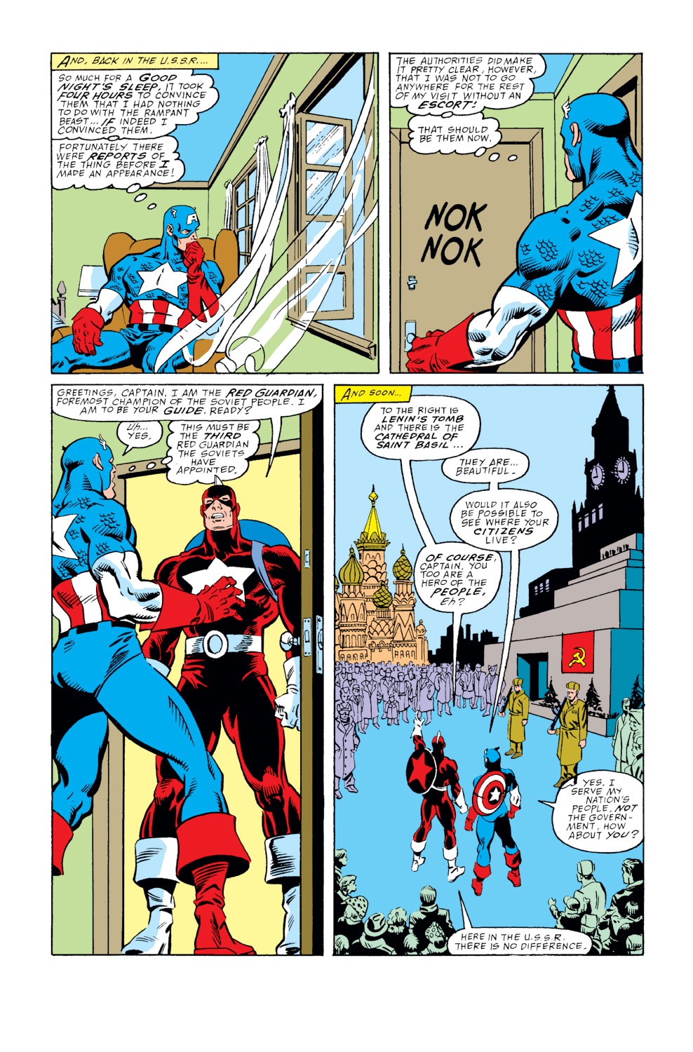 Read online Captain America (1968) comic -  Issue #353 - 11
