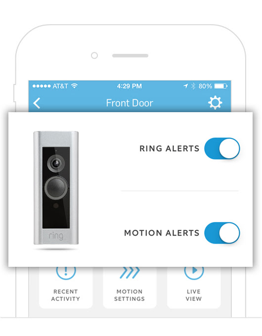 Ring Video Doorbell Pro Motion Sensitivity Settings Help