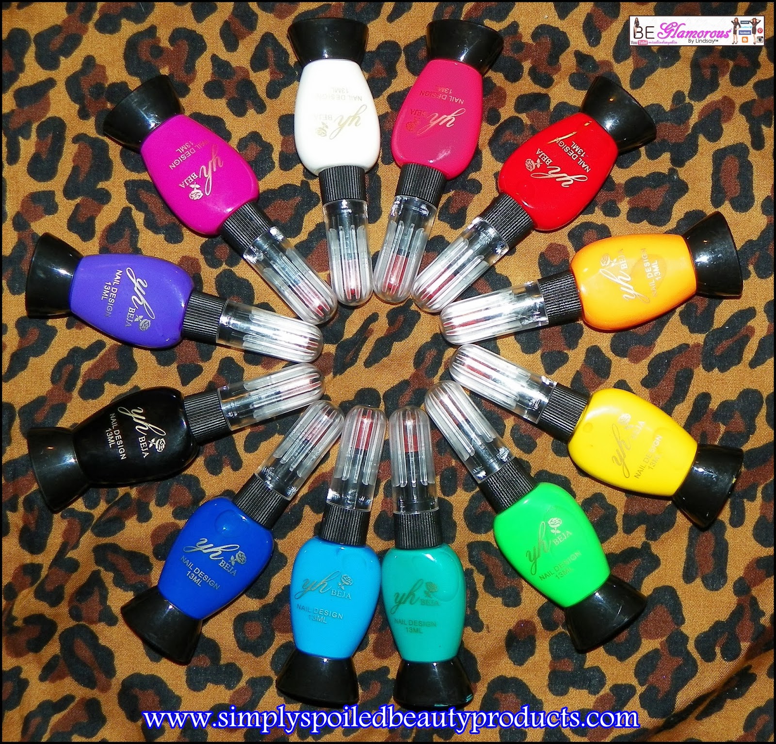 Simply Spoiled Beauty Products Nail Art Pens Review & Demo 