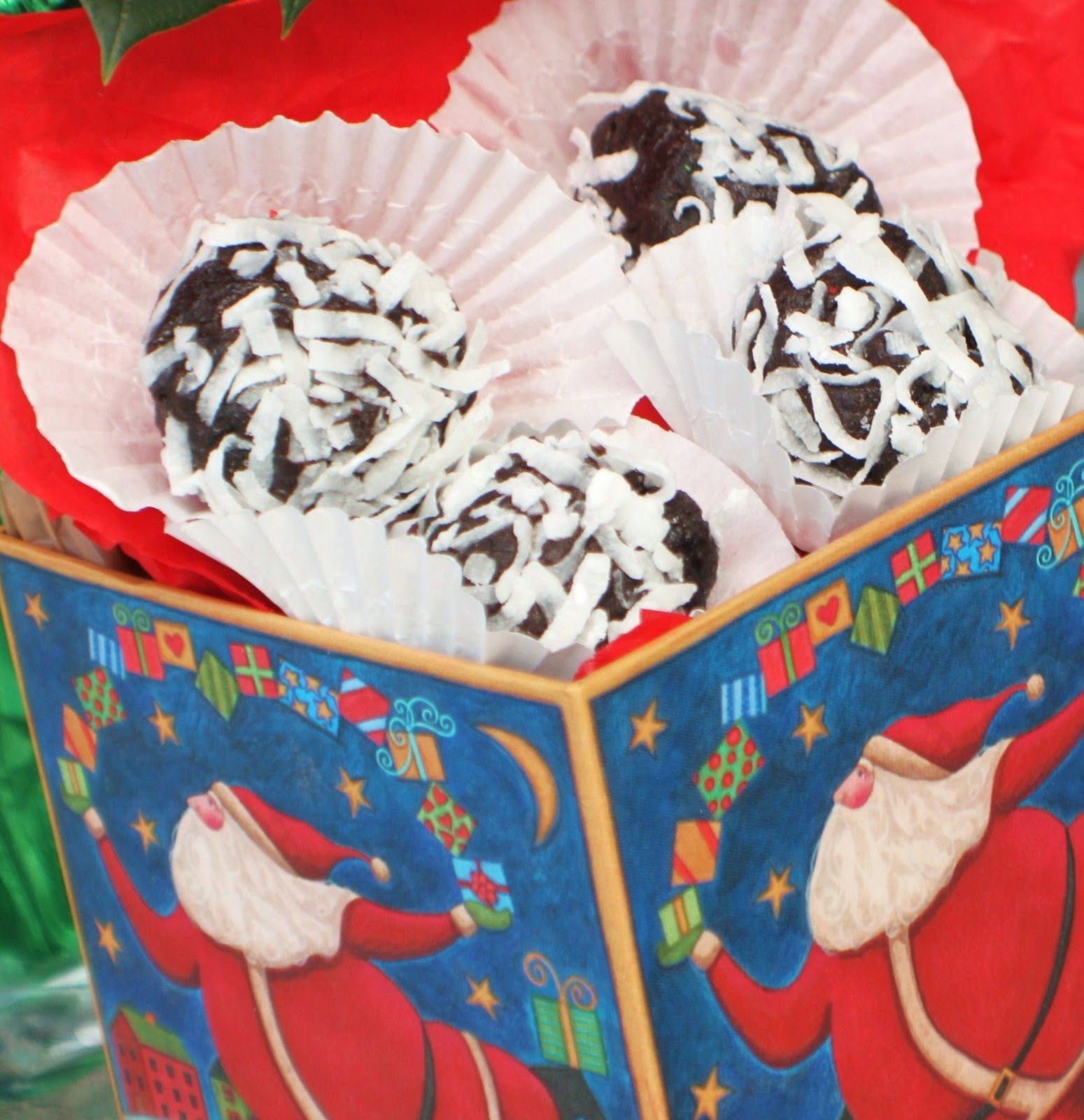 Chocolate Covered Coconut Macadamia Rum Balls What's Cookin' Italian