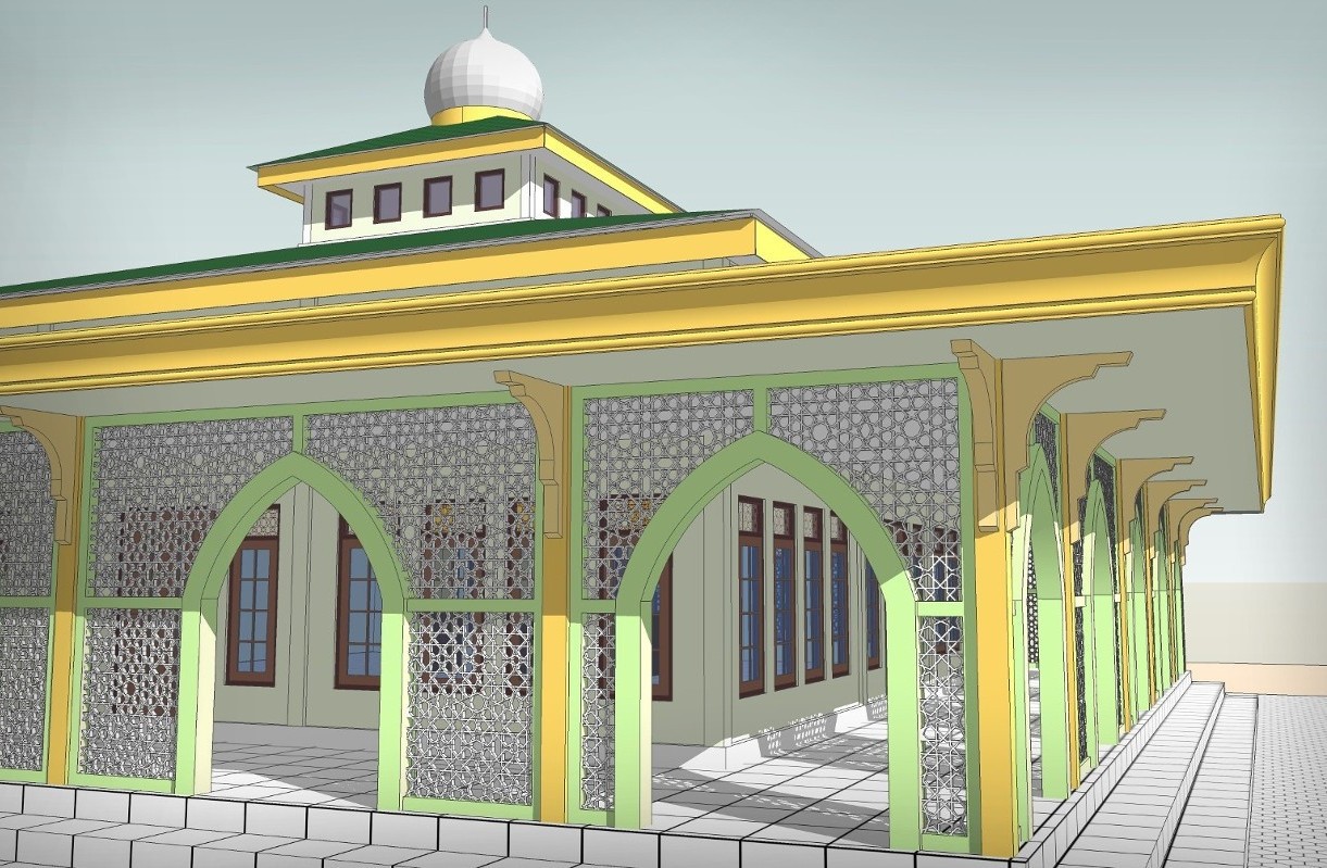 DESAIN dan KONSTRUKSI Mushola - Mengadopsi Masjid Agung DEMAK
