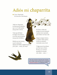 Apoyo Primaria Español Lecturas 6to Grado Adiós mi chaparrita