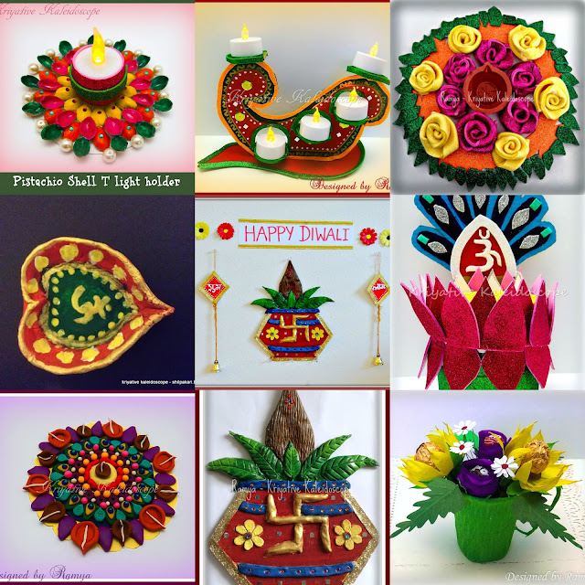 10 UNIQUE DIWALI CRAFTS AND DECOR IDEAS KRIYATIVE KALEIDOSCOPE
