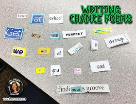 Writing chance poems with newspaper ads  www.traceeorman.com