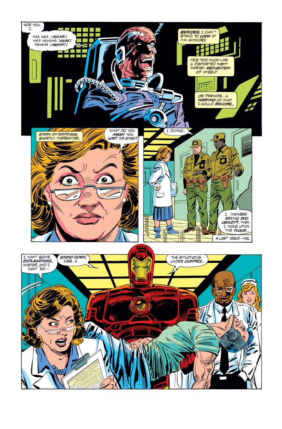 Read online Iron Man (1968) comic -  Issue #293 - 20