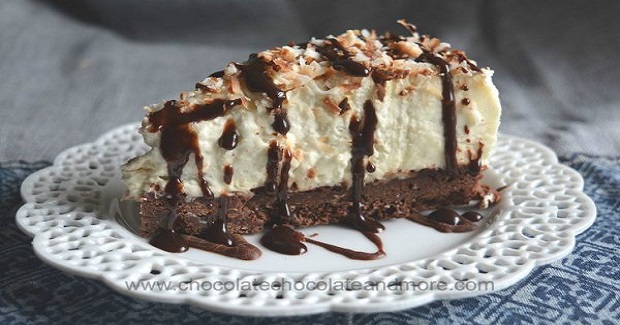 Brownie Bottom Coconut Cream Cheesecake Recipe Brownie Bottom Coconut Cream Cheesecake Recipe