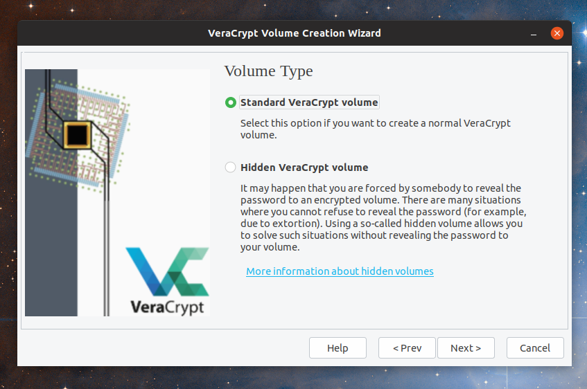 how to use veracrypt with external hard drive