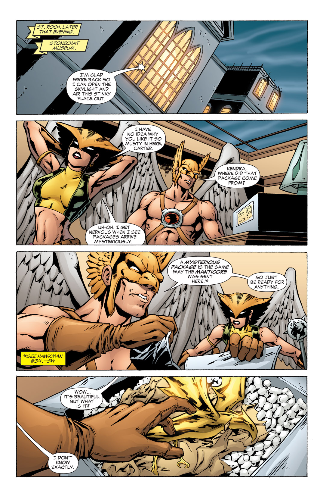 Read online Hawkman (2002) comic -  Issue #46 - 19
