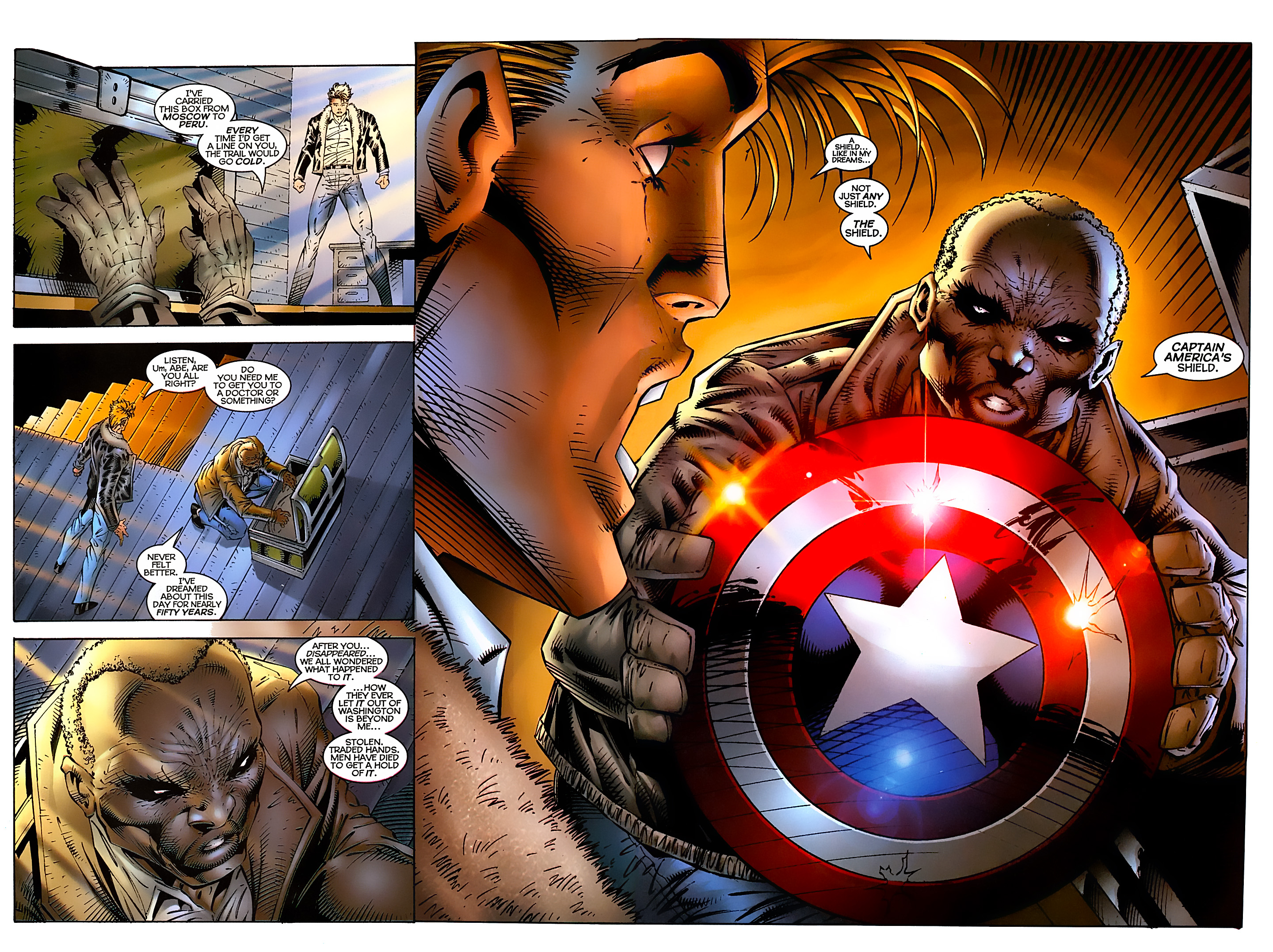 Read online Captain America (1996) comic -  Issue #1 - 29