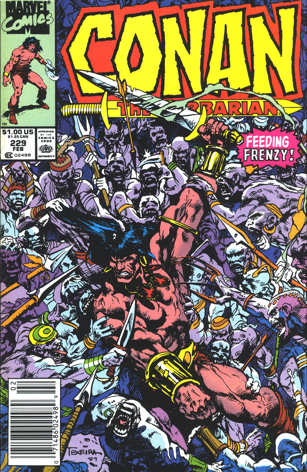 Read online Conan the Barbarian (1970) comic -  Issue #229 - 1