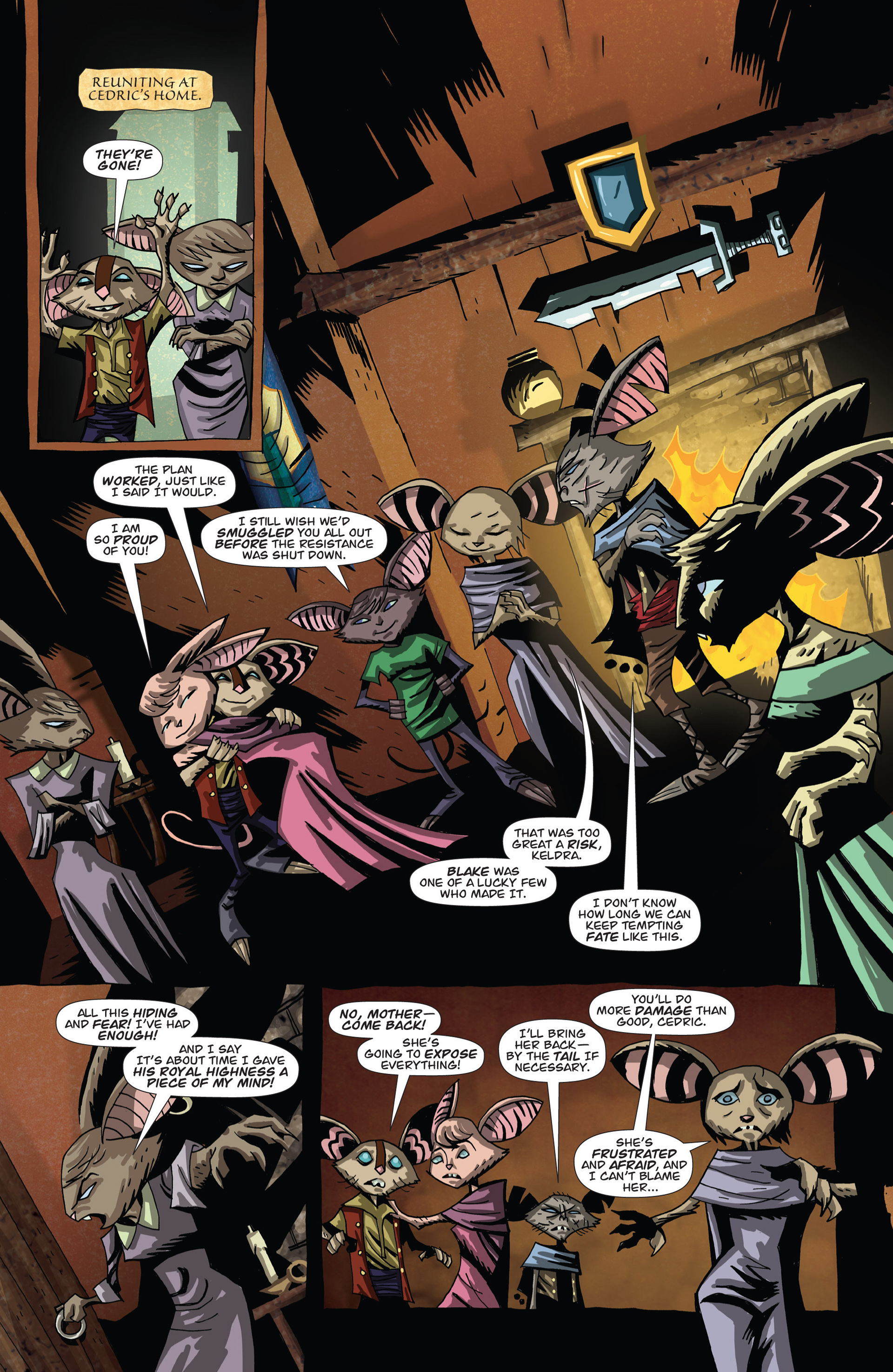 Read online The Mice Templar Volume 4: Legend comic -  Issue #2 - 13