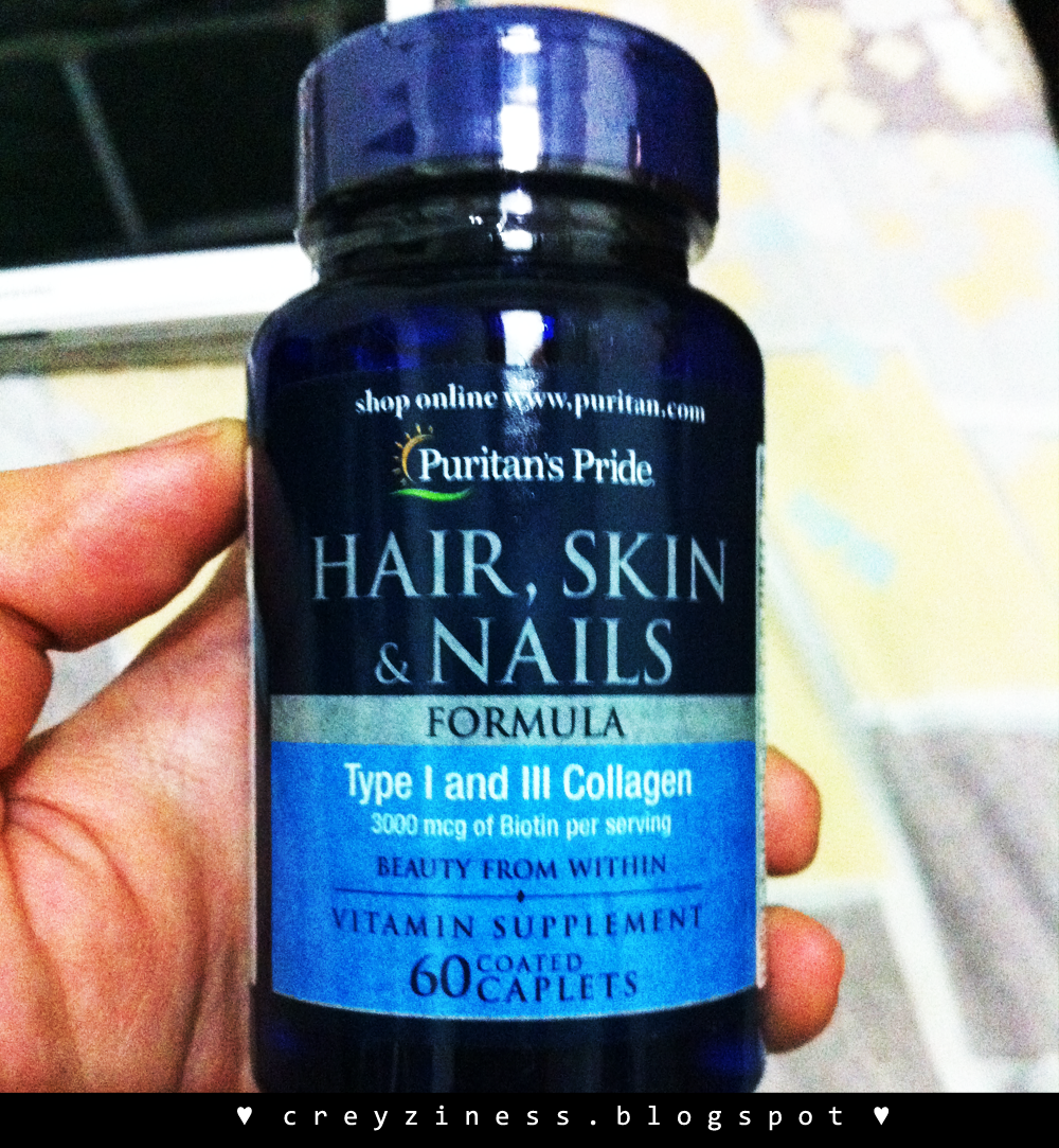 For the Love of Hair Puritan's Pride Hair Nails Skin Review