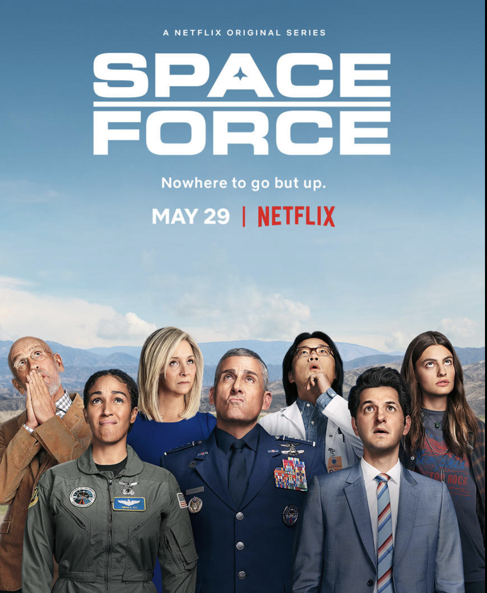 Here's the Full Scoop on Netflix's SPACE FORCE Official Trailer and Official Podcast Announcement
