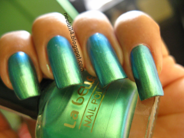 4. L.A. Colors Majestic Nail Polish in "Enchanting Emerald" - wide 1