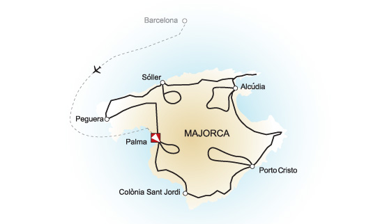 Majorque Map 