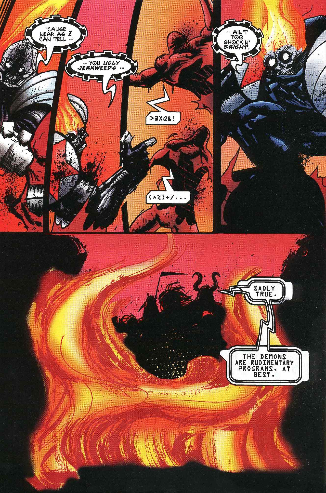 Read online Ghost Rider 2099 comic -  Issue #18 - 24