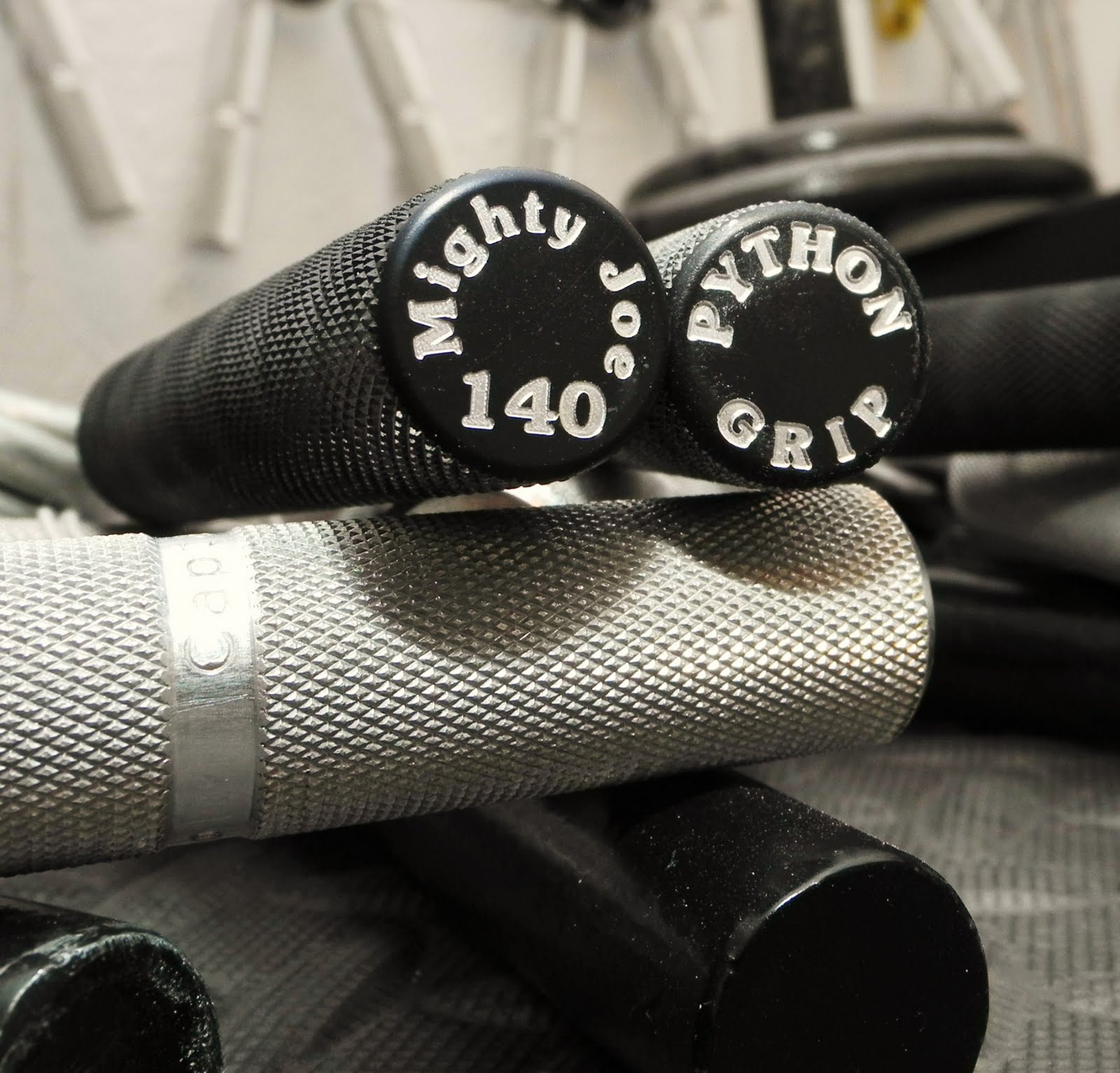 Mighty Joe's Grippers & MORE!: CUSTOM GRIPPERS @ PYTHON GRIP