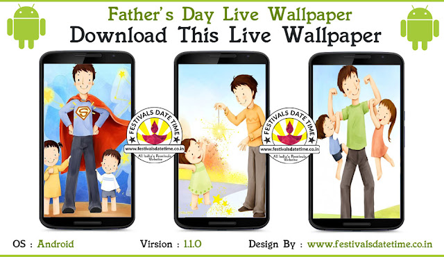 Happy Father's Day Live Wallpaper Free Download