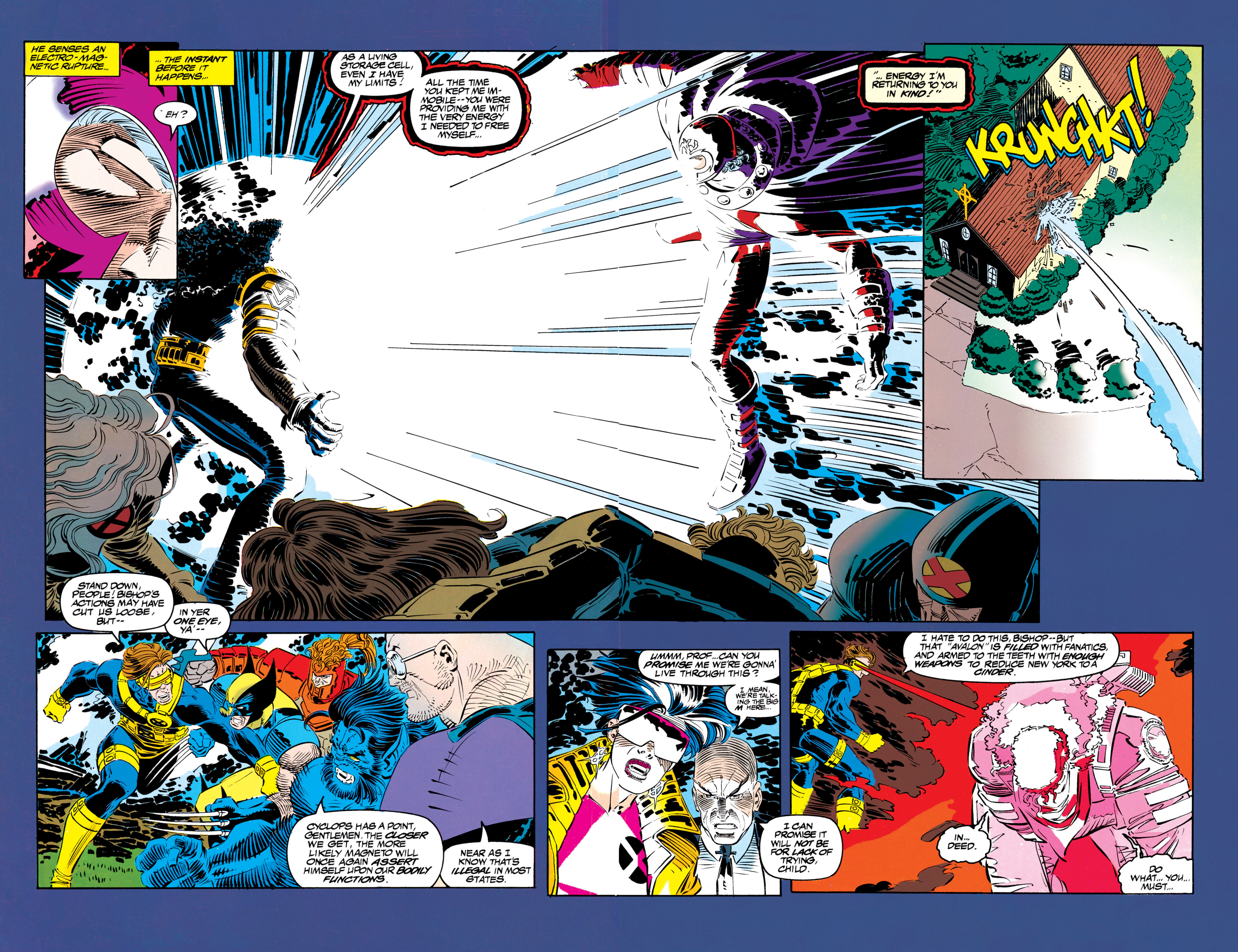 Read online Uncanny X-Men (1963) comic -  Issue #304 - 34